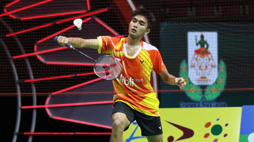 Panji Ahmad Maulana berhasil mendapatkan satu tiket ke babak semifinal. Copyright: © Humas PBSI